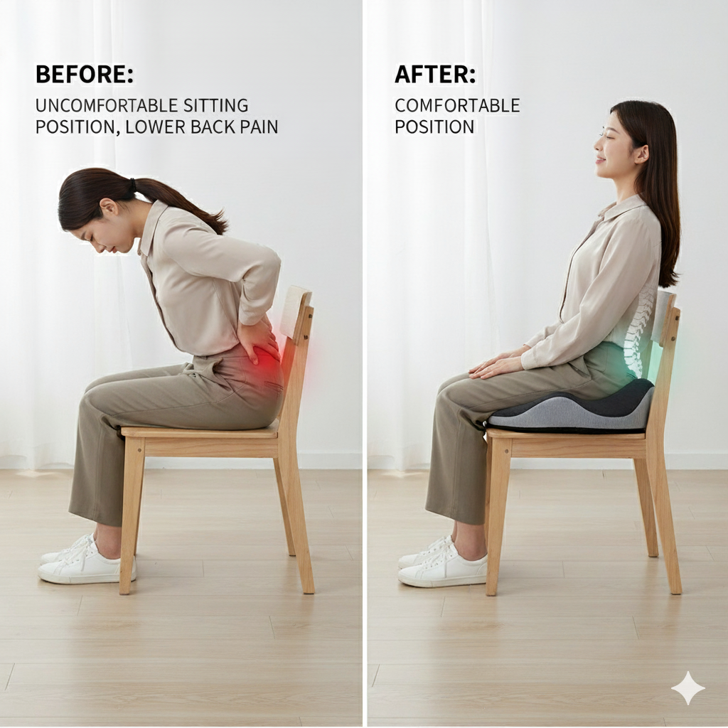 Memory Foam Seat Cushion