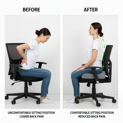 Pressure Relief Orthopedic Seat Cushion