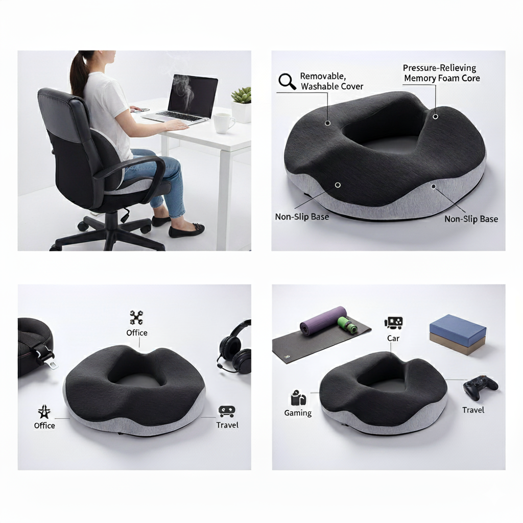 Memory Foam Seat Cushion